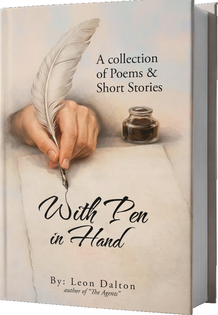 With Pen in Hand book cover by Leon Dalton